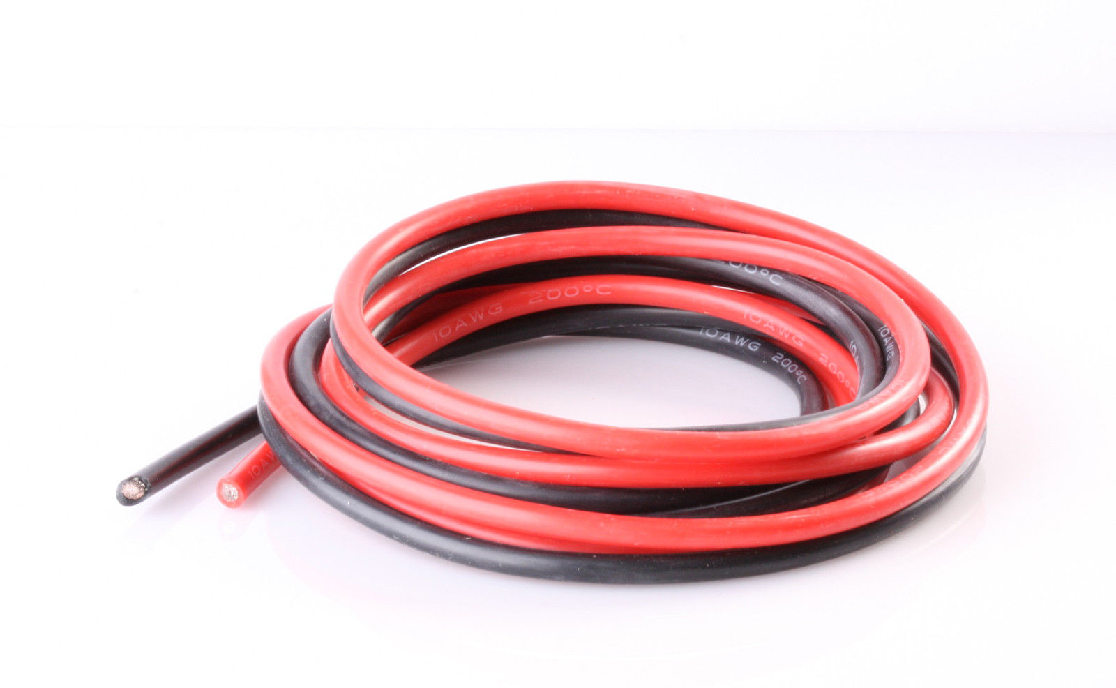 Brushless Motor Thrust Test Stand - Cable de silicona, cable rojo y