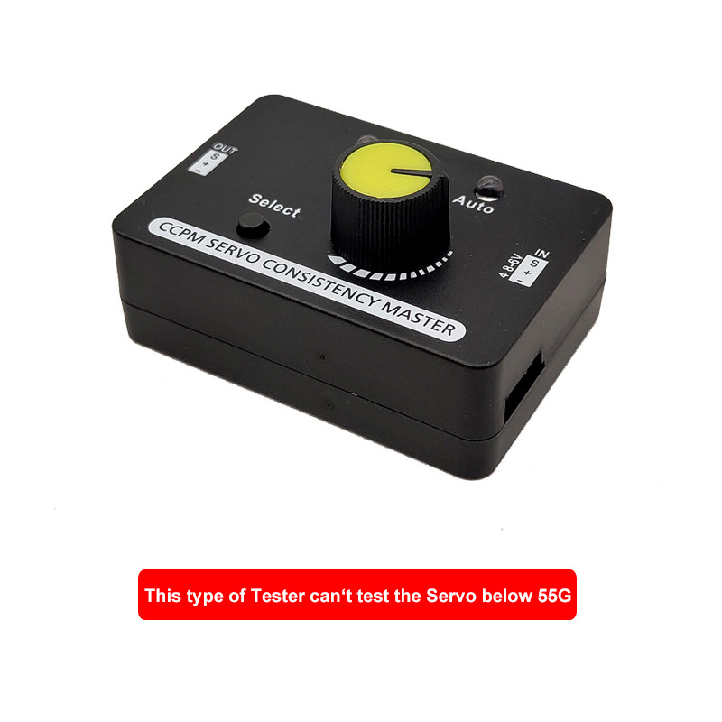 Brushless Motor Thrust Test Stand - Multi Servo Tester 3CH ECS, control