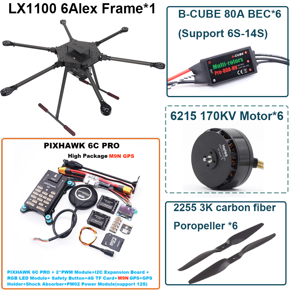 Happy LX1100 6C PRO M8N M9N M1 - Brushless Motor Thrust Test Stand reseña y precio