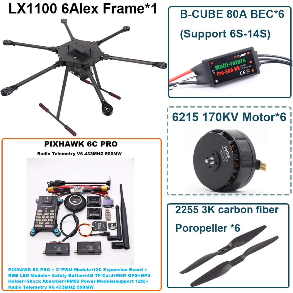 Happy LX1100 6C PRO M8N M9N M1 - Brushless Motor Thrust Test Stand reseña y precio