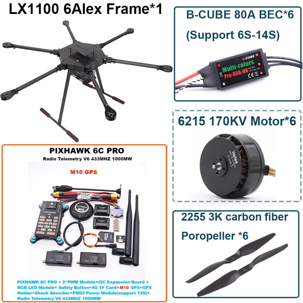 Happy LX1100 6C PRO M8N M9N M1 - Brushless Motor Thrust Test Stand reseña y precio